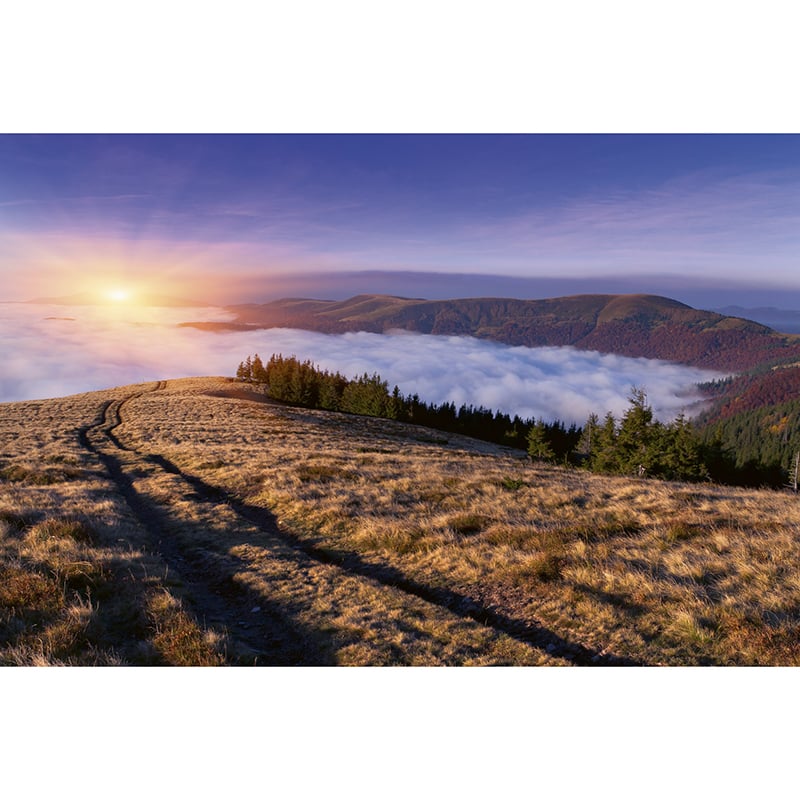 Billiga Tapet Sunrise In Mountains Dimex online på nätet
