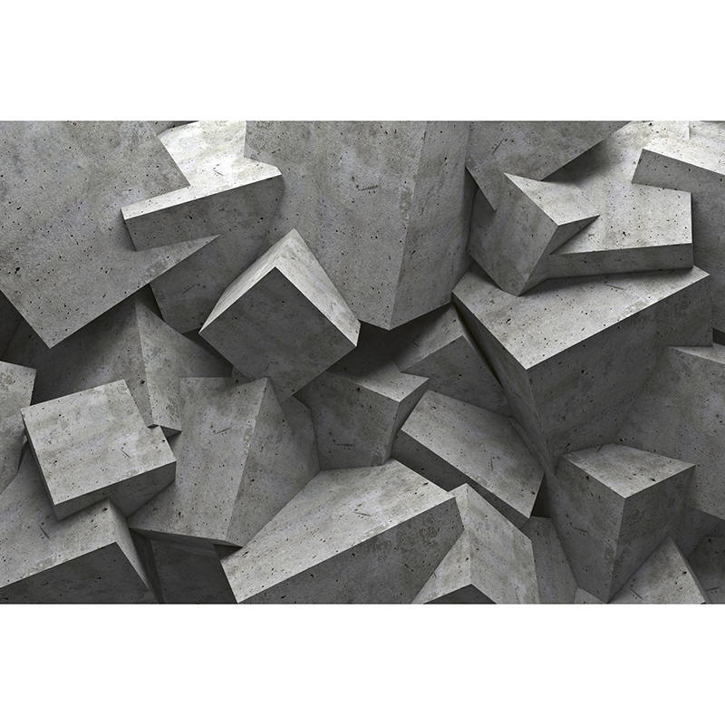 Billiga Tapet Concrete Cubes Dimex online på nätet