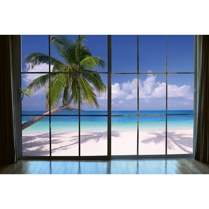 Billiga Tapet Beach Window View Dimex online på nätet