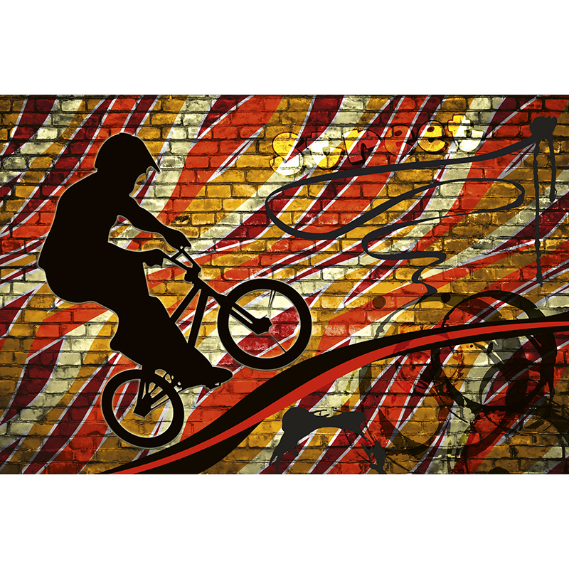 Billiga Tapet Red Bicycle Dimex online på nätet