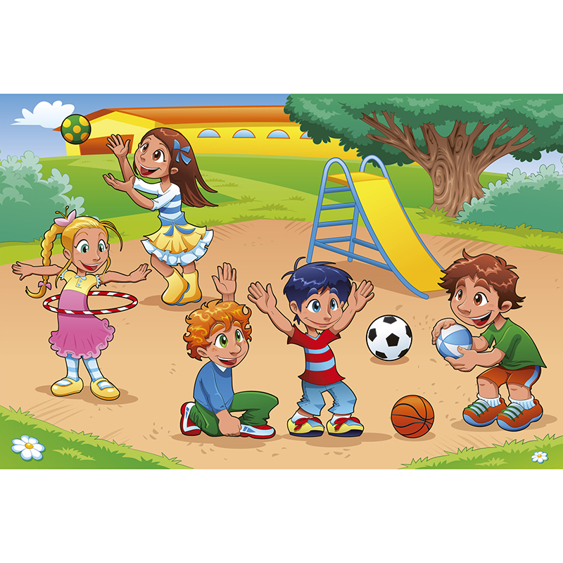 Billiga Tapet Kids In Playground Dimex online på nätet