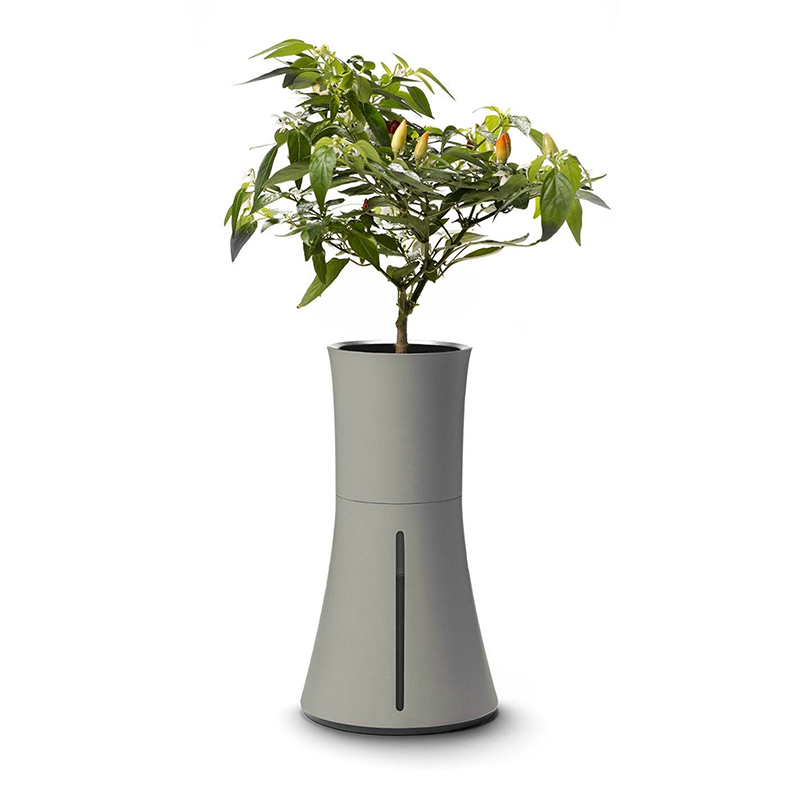 Botanium Självvattnande Kruka Ash Grey Botanium Inomhusbruk