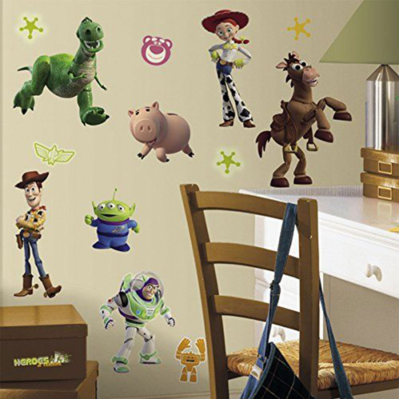 Billiga Väggdekor Toy Story 3 RoomMates Glow in the dark online på nätet