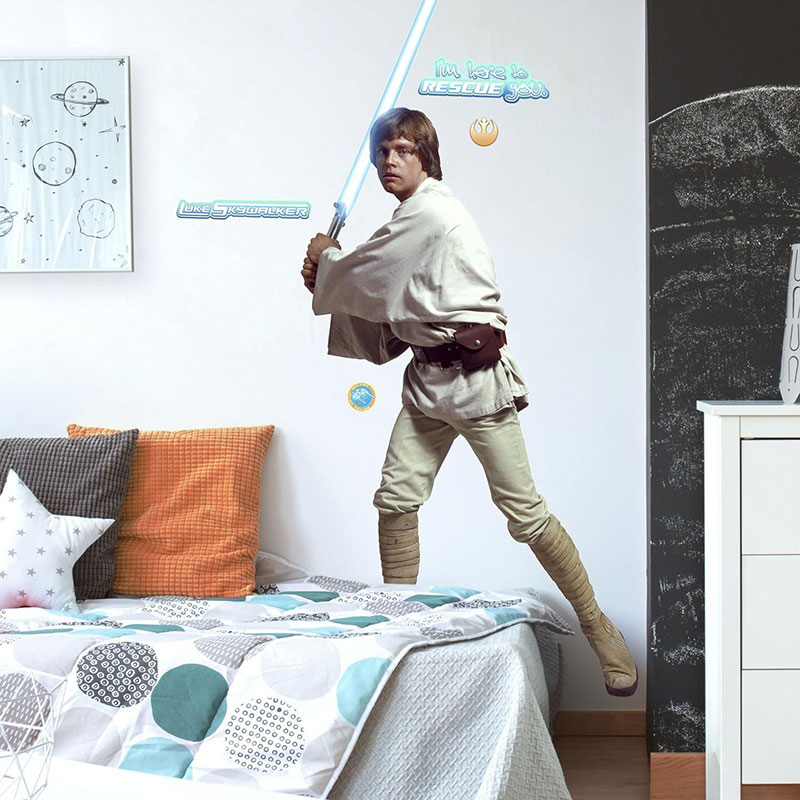 Billiga Väggdekor Luke Skywalker Giant RoomMates online på nätet