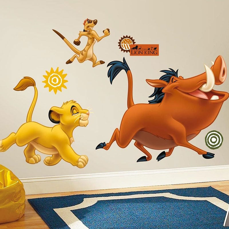 Billiga Väggdekor Lejonkungen Giant RoomMates online på nätet