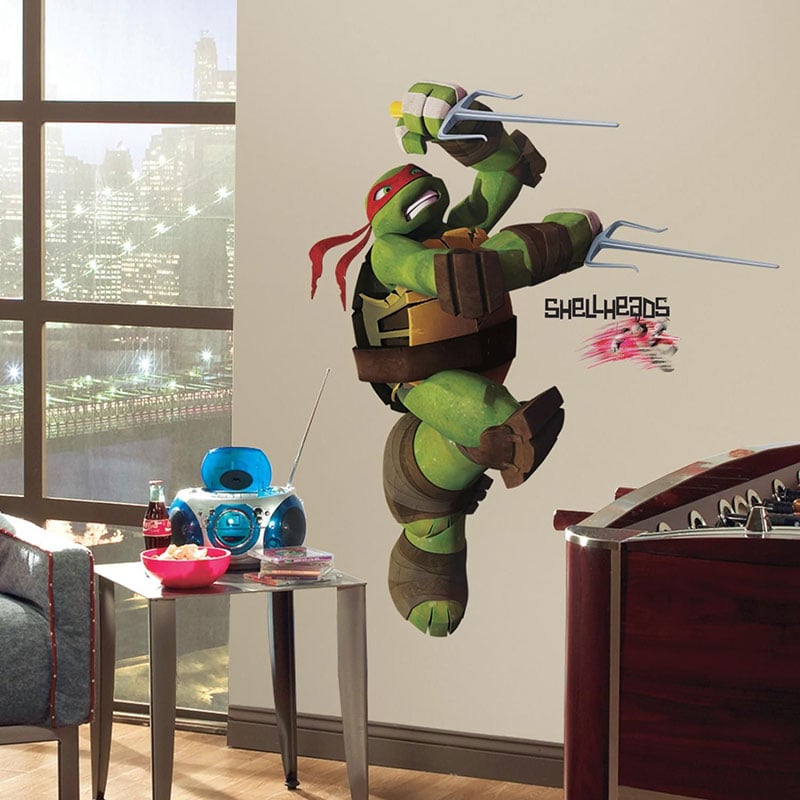 Billiga Väggdekor Ninja Turtles Raphael Giant RoomMates online på nätet