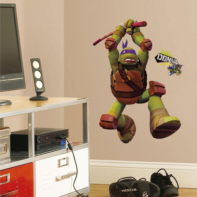 Billiga Väggdekor Ninja Turtles Donatello Giant RoomMates online på nätet