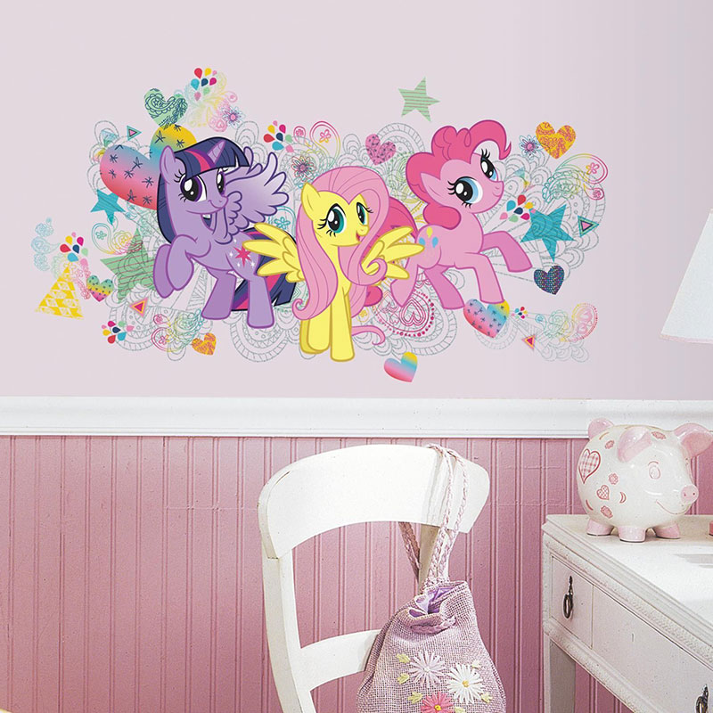 Billiga Väggdekor My Little Pony Wall Graphix Giant RoomMates online på nätet