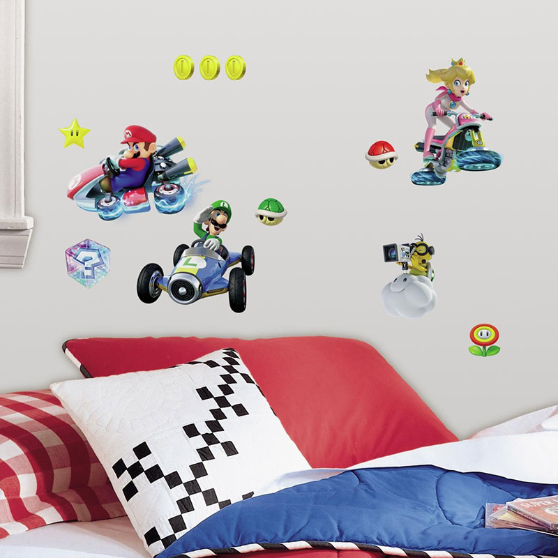 Billiga Väggdekor Nintendo Mario Kart 8 RoomMates online på nätet