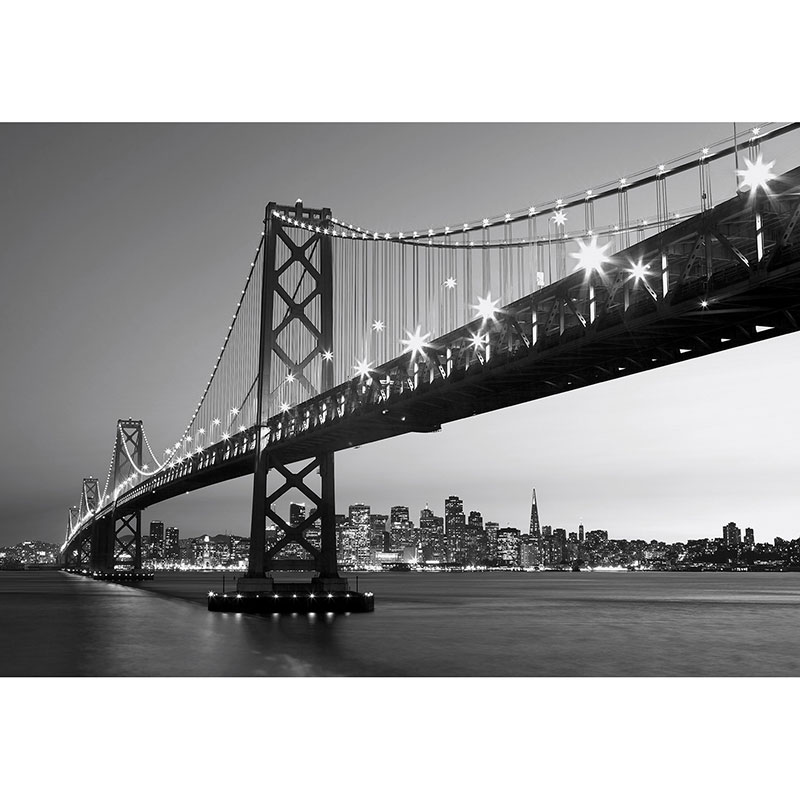Billiga Fototapet Non woven San Francisco Skyline W+G online på nätet