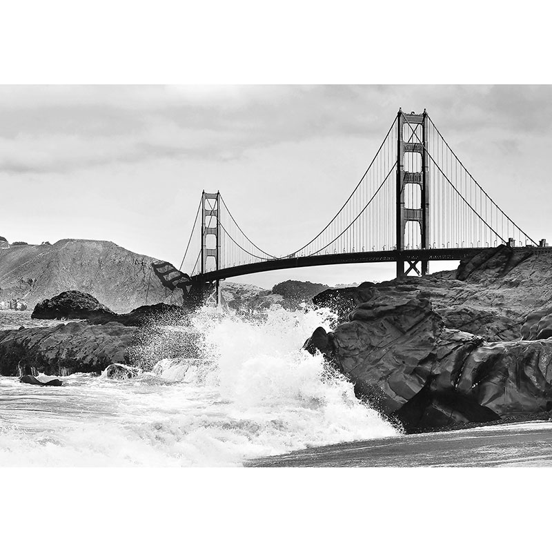 Billiga Fototapet Non woven Golden Gate Bridge W+G online på nätet