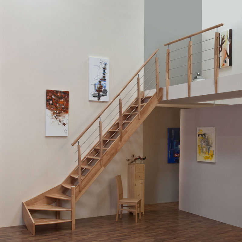 Byggera Lofttrappa Prima Bok, Högervriden