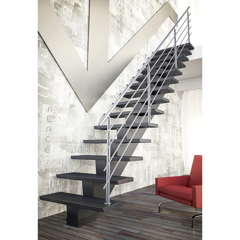Byggera Trappräcke Gomera Aluminium  Bredd 40mm, Aluminium