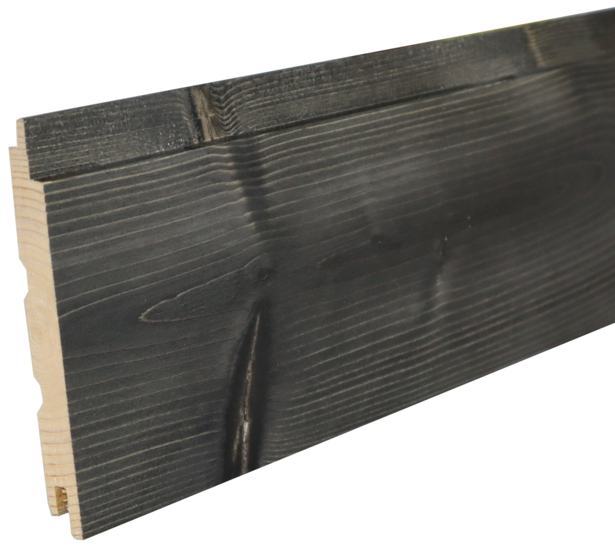 Saunasweden Bastupanel Borstad Vaxad Gran 6-pack Svartvaxad Gran, 6 St/pkt