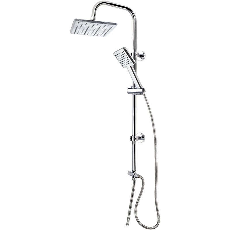Duschy Takduschset Easy  Ledbar, Duschstång Ca 100 Cm, Duschslang 150 Cm