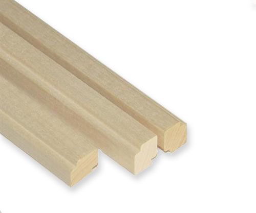 Saunasweden Hörn/taklist Asp 15x18 Längd: 2,4 M