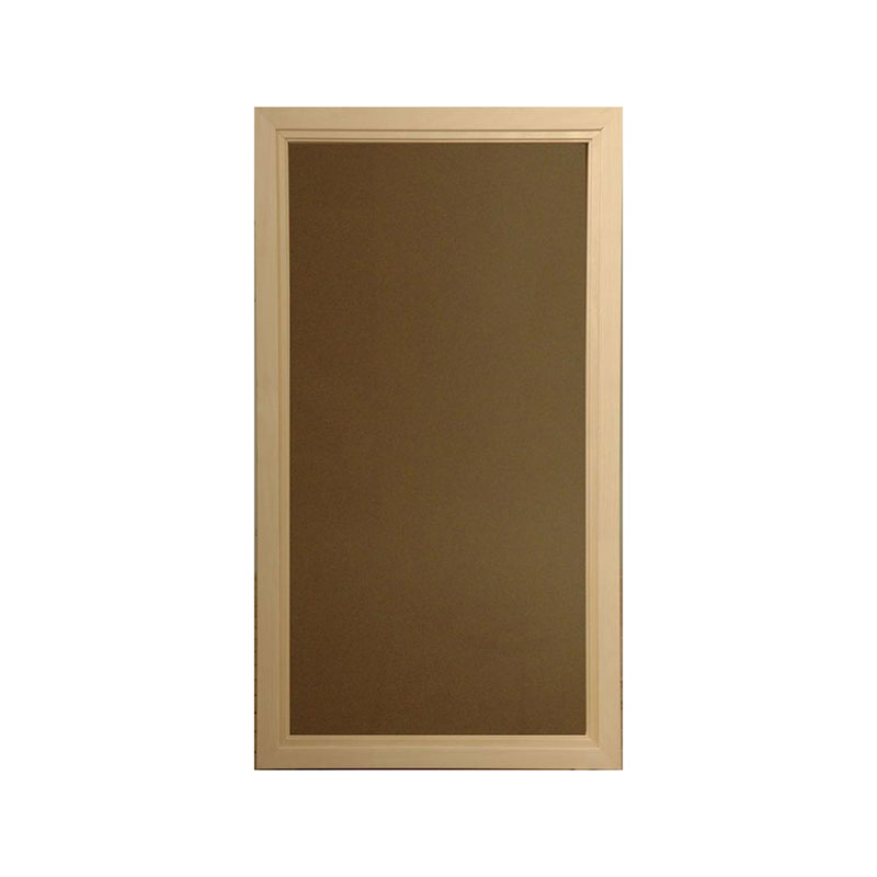 Saunasweden Bastufönster Brons Bronsglas, Alkarm 8mm Härdat Glas. Karmyttermått 490x880