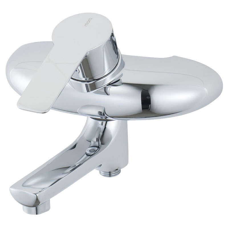 Mora Badkarsblandare Cera W5 Mora Krom, 160c/c Utlopp Ned