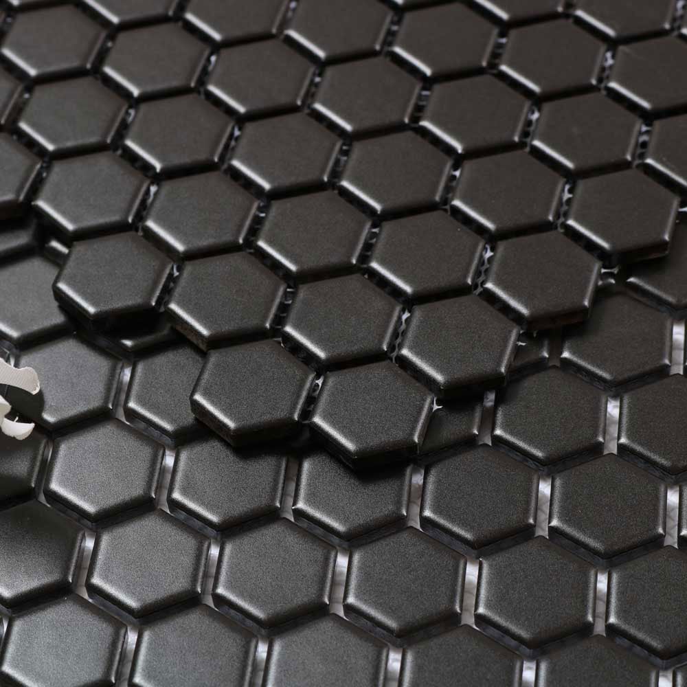 Billiga PROVBIT MOSAIK HEXAGON BLACK NORDIC KAKEL online på nätet