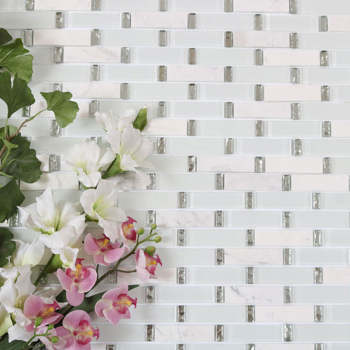 PROVBIT MOSAIK HAMPTON NORDIC KAKEL