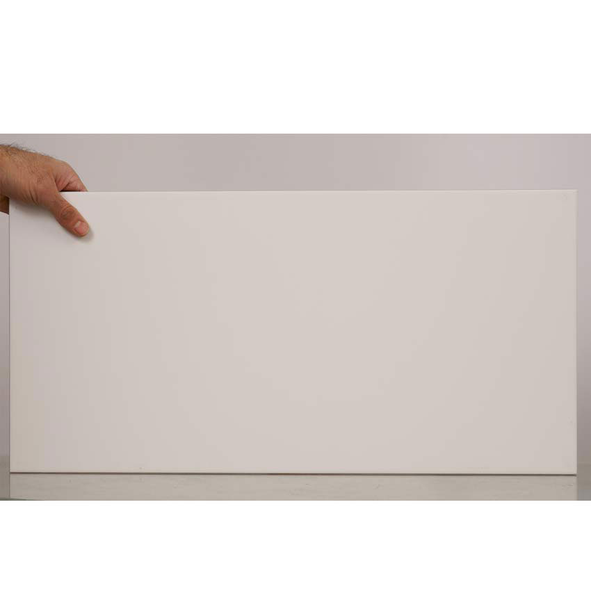 PROVBIT KAKEL VIT BLANK 30X60 RAK KANT NORDIC KAKEL