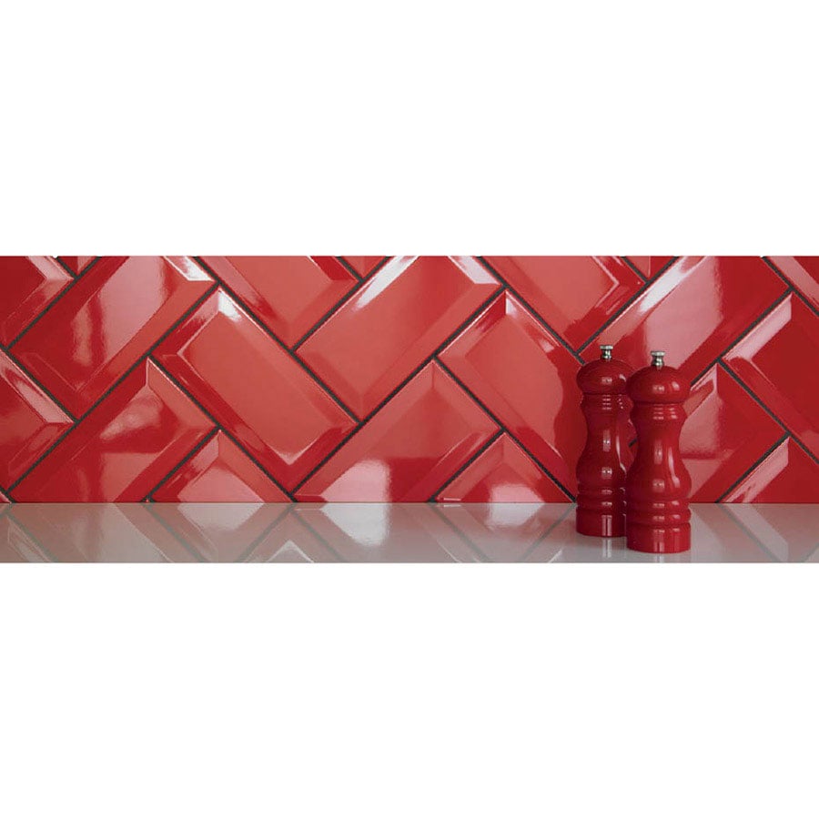 PROVBIT KAKEL METRO RED NORDIC KAKEL