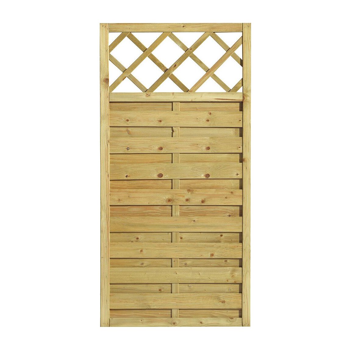 Skärm Classic Lavendel  Impregnerad Gran, 89x179cm