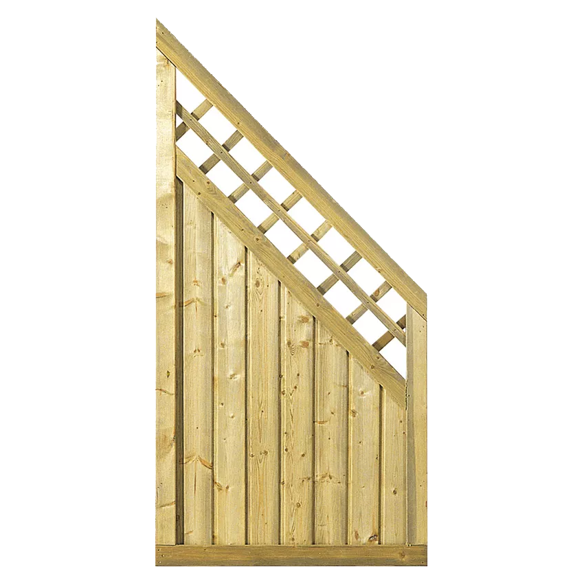 Skärm Classic Pion  Impregnerad Gran, 89x179x89cm