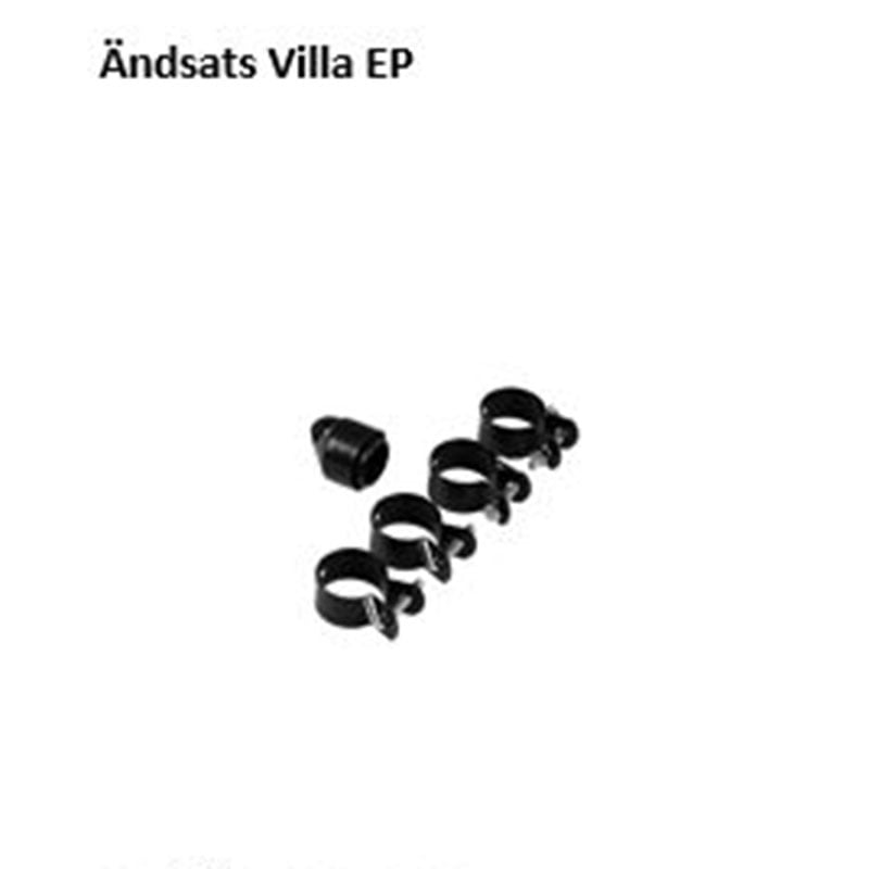 Jowema Ändsats Villa Ks800/1000 Jowema Svart, Villa Euro/euro Plus