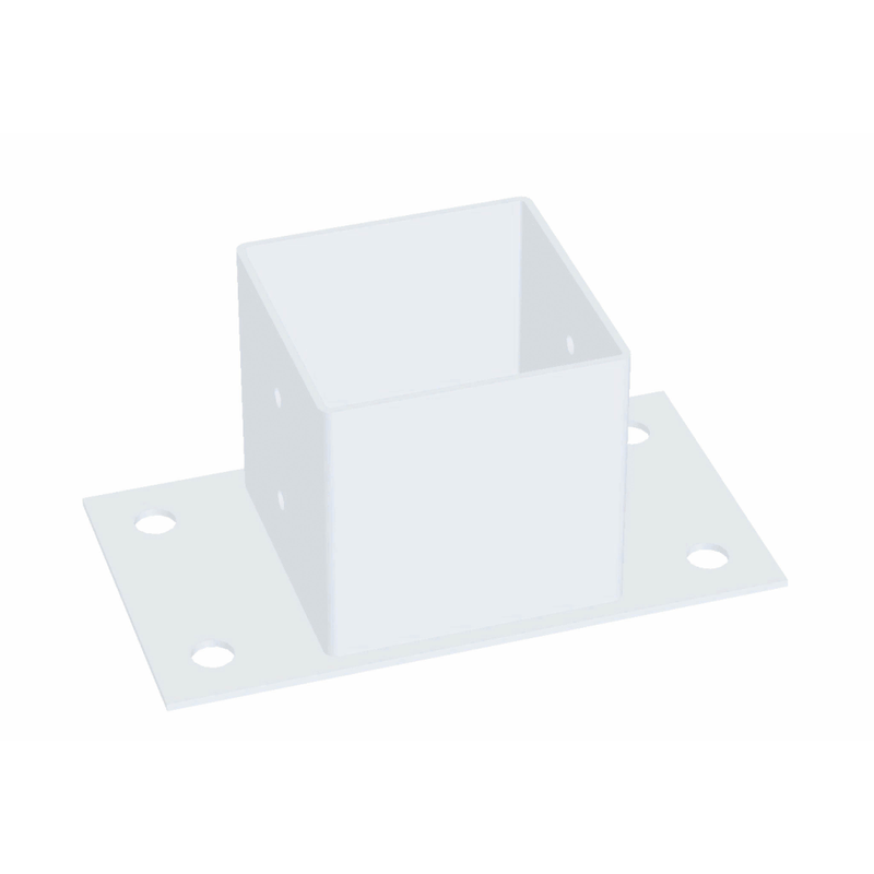 Jabo Stolpsko Vit  71x71x150 Mm, Vit