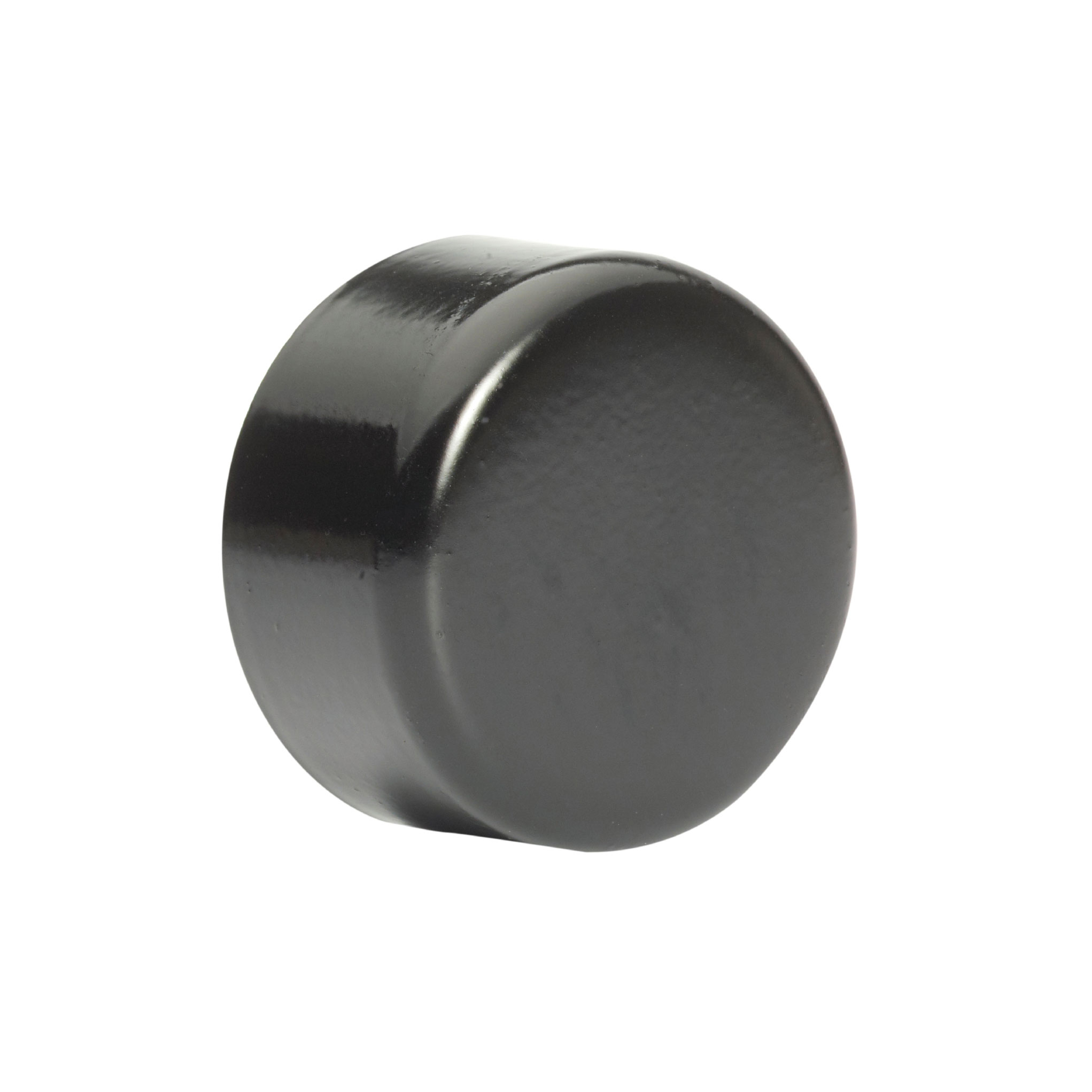 Jabo Ändknopp Metall  48x48x22 Mm, Svart