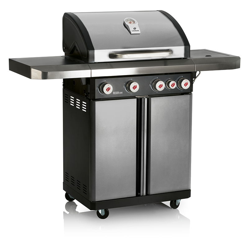 Landmann Gasolgrill Rexon 4.1 Cook Rostfritt Stål Modulus 12266  120 Cm, 52 Cm