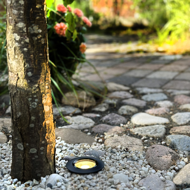 Lightson In-ground Spot Onyx  Varmvit 3000k