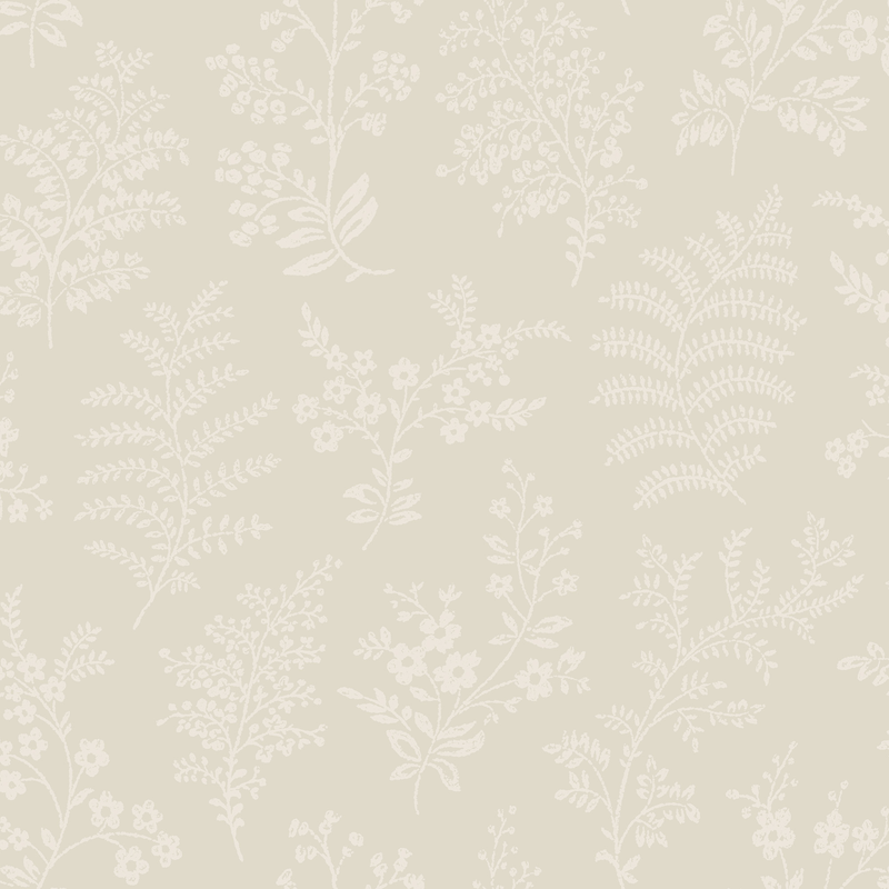Fiona Tapet Home Nw Pressed Flowers  Beige