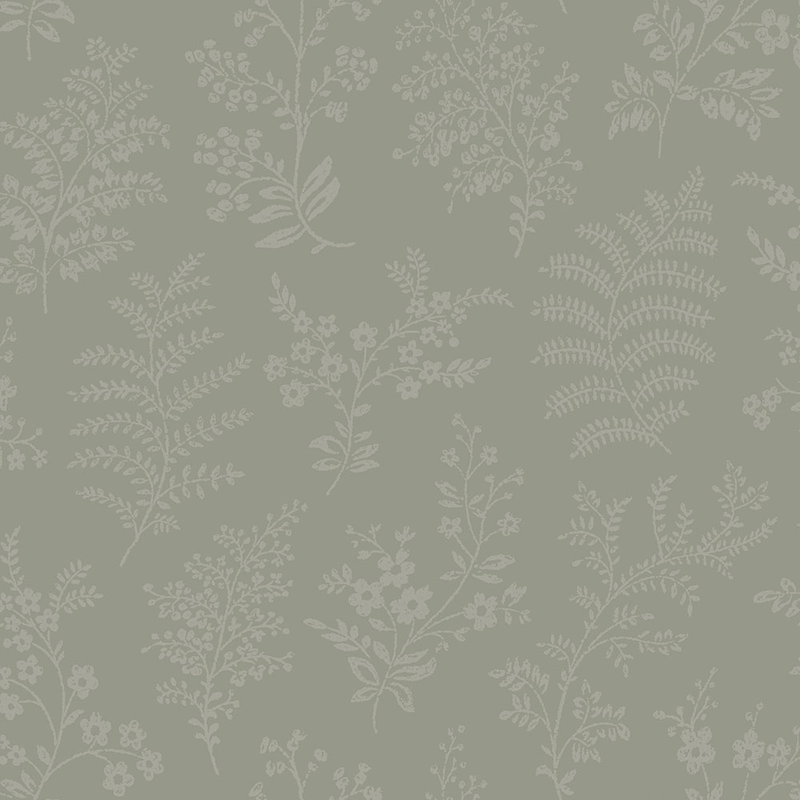 Fiona Tapet Home Nw Pressed Flowers  Grön