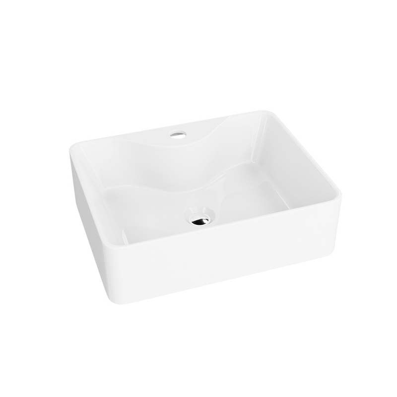 Lavita Tvättställ Castor Vit Lavita 47,5x37x14 Cm, Tunn
