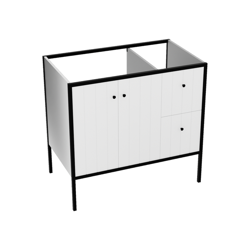 Lavita Badrumsskåp Mime Vit 90 Cm Lavita Vit, Väggmonterad