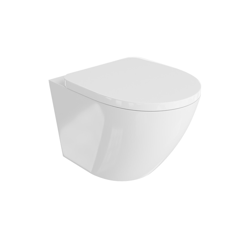 Lavita Toalettstol Vägghängd Sofi Modern Vit Lavita Vit, Duroplast, Keramik