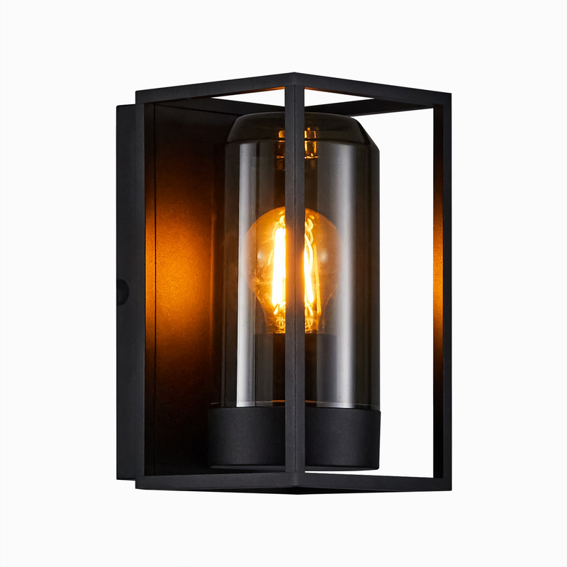 Nordlux Vägglampa Griffin Rökfärgat  Skyddad Mot Vattenstänk (ip44-ip65), Ip44