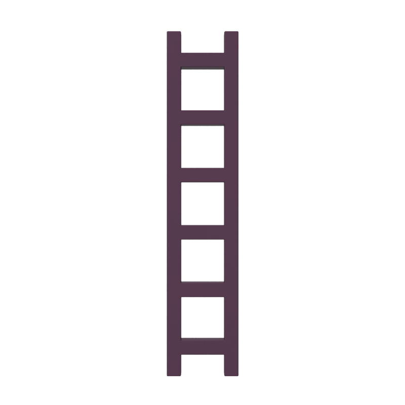 Duschbyggarna Handdukstork Easy Elektrisk  960 Mm, Lila Violett