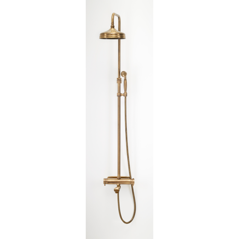 Duschbyggarna Takdusch Colour Line  Termostatblandare För Badkar  160 Mm, Brons