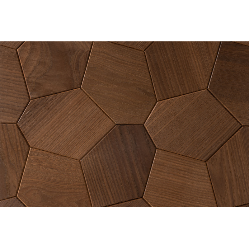 Emotionwood Väggpanel Hexagon Emotionwood Thermoash