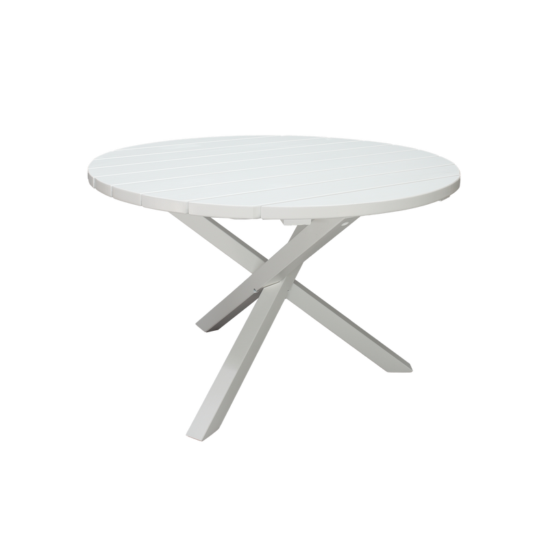 Baltic Garden Utomhusbord Scottsdale Runt  Vit