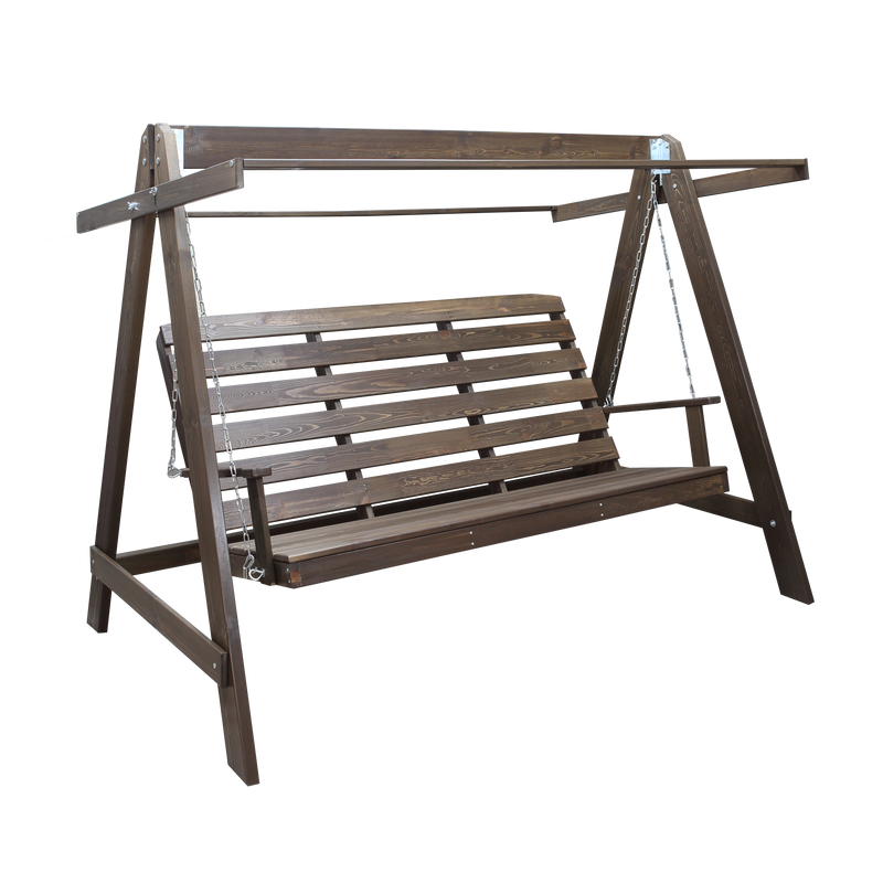 Baltic Garden Hammock Pelle Utan Tak  Brun