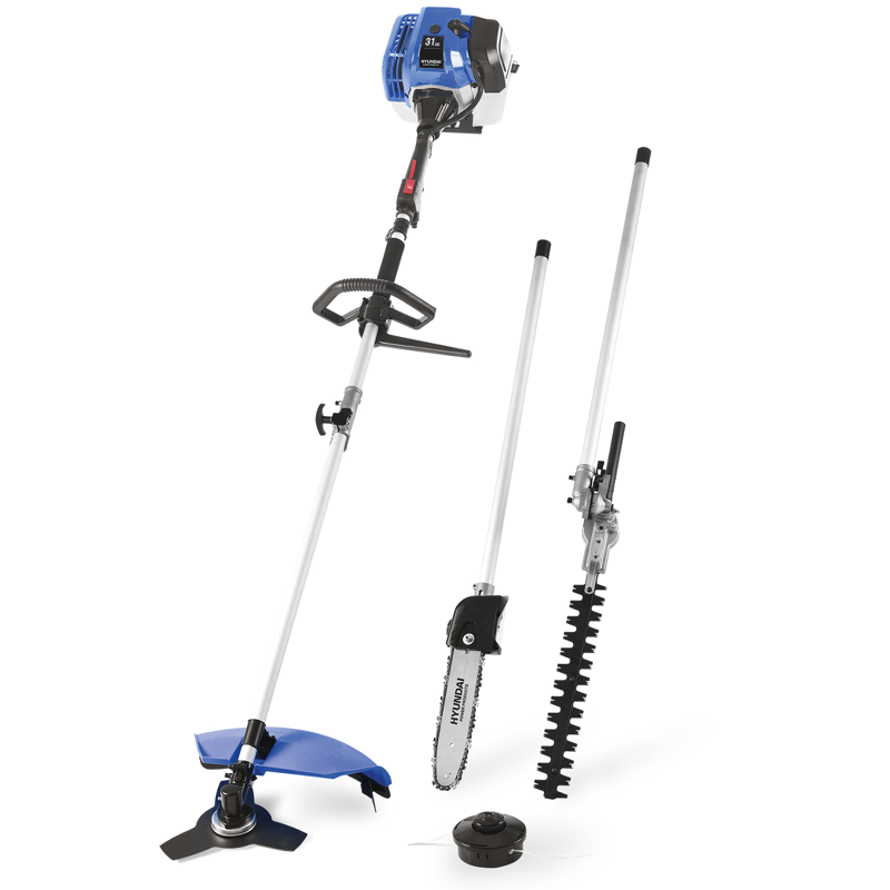 Hyundai Power Products Trädgårdsverktygsset Bensinmotor 4-i-1 31 Cc Hyundai Power Products 109 X 32 X 31 Cm, Euro Unleaded (bas)
