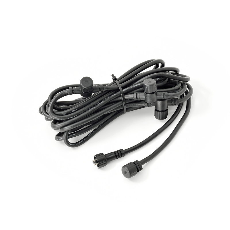 Konstsmide Kabel Förlängning 6m, 3 Kopplingar Gnosjö  Ip44