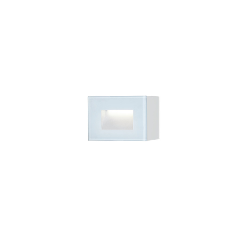 Konstsmide Vägglampa Ute Chieri Hp-led 4w Gnosjö  Vit