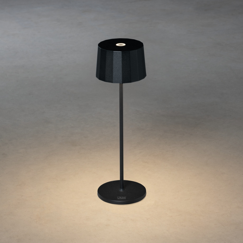 Konstsmide Bordslampa Ute Positano Usb Dimbar Gnosjö  Svart