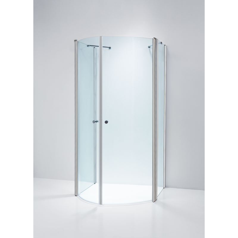 Duschbyggarna Duschdörrar Walk In  925x885 Mm, Kromoptik, Klarglas