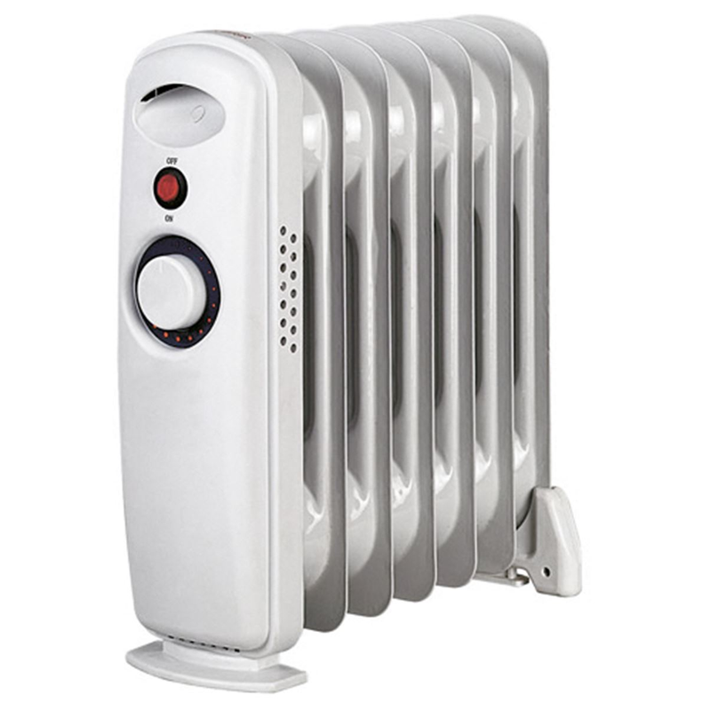 Gnosjö Klimatprodukter Oljeradiator Oljelamellradiator Baby 500 W  500 W, 230 V